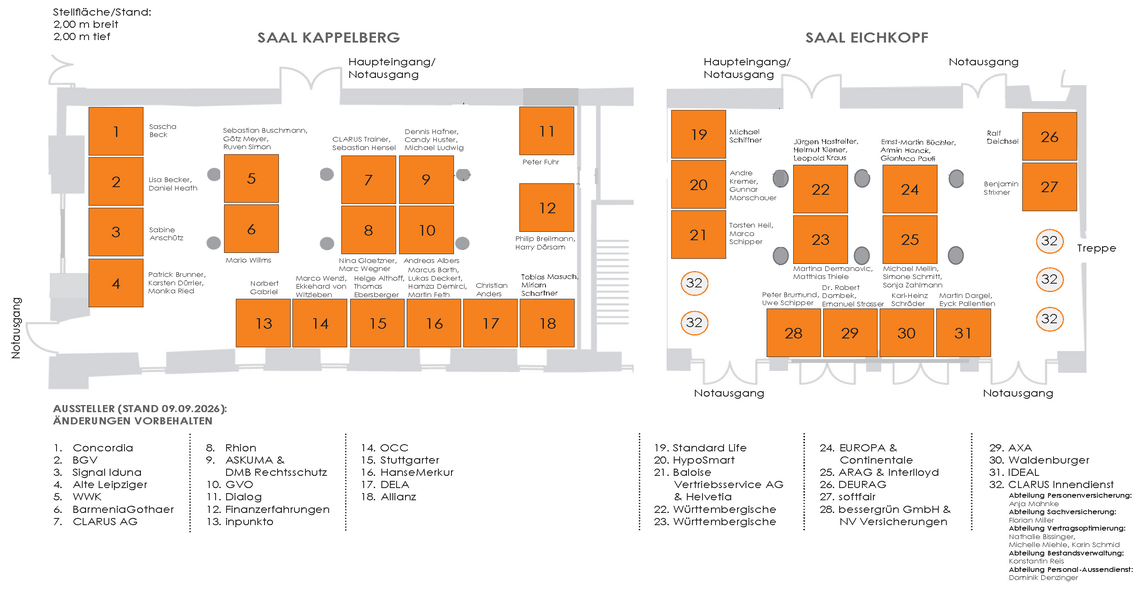 Ausstellerplan 2026